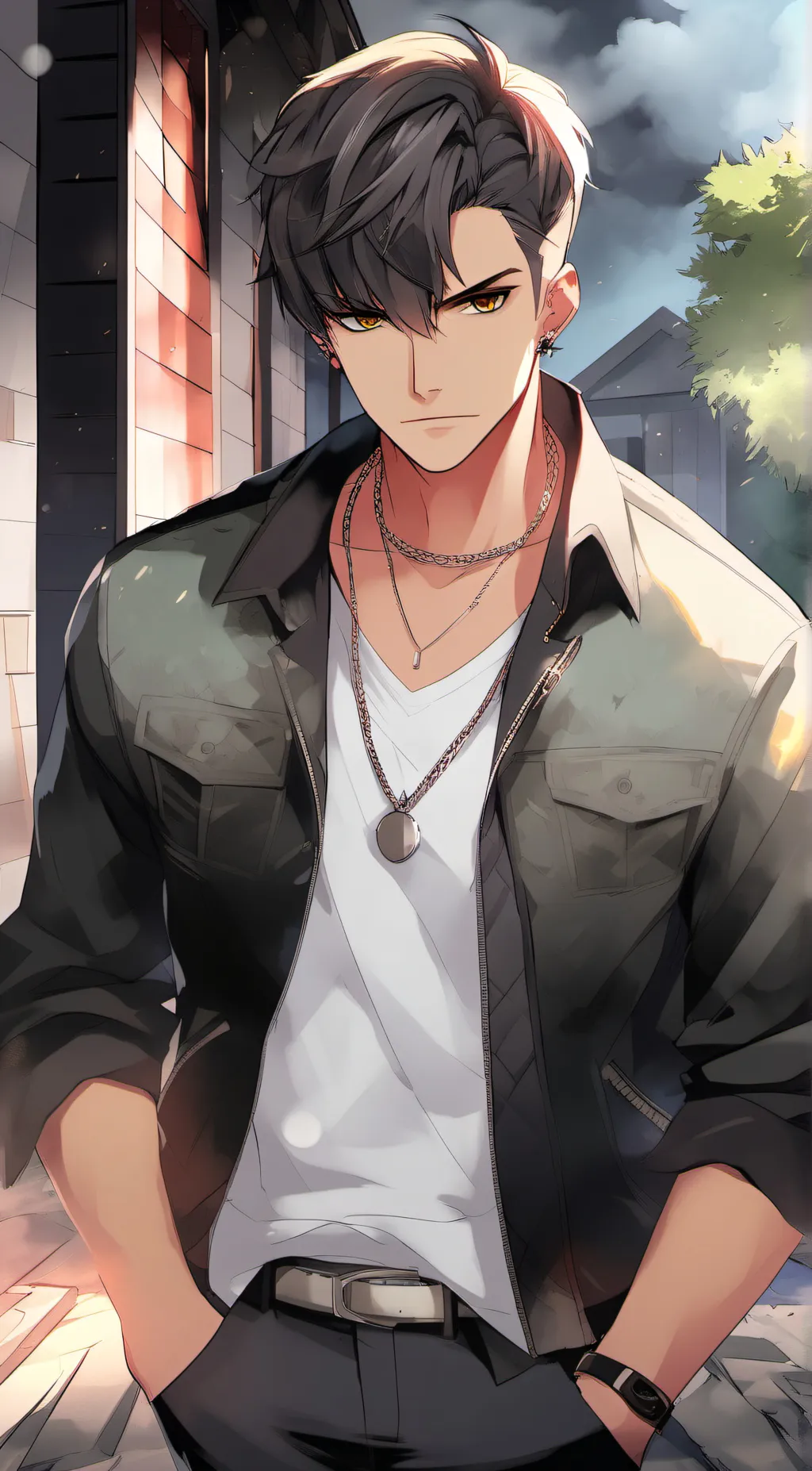 ai character: Idk background