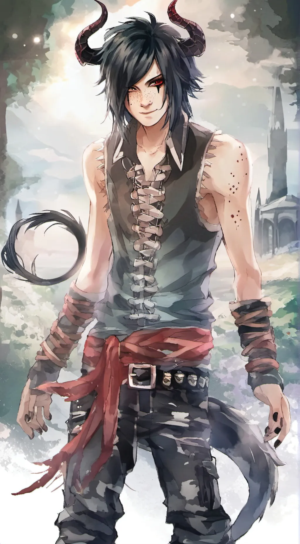 ai character: Atlas..!! background