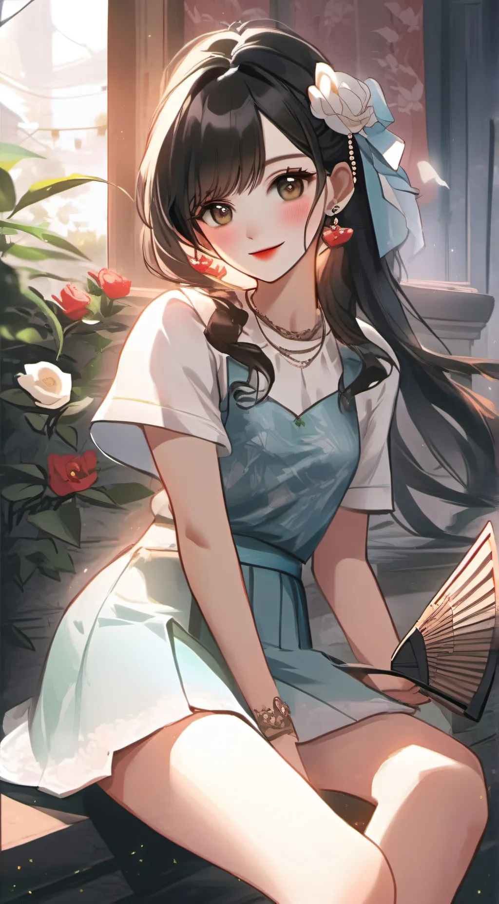 ai character: Ashley's sister  background