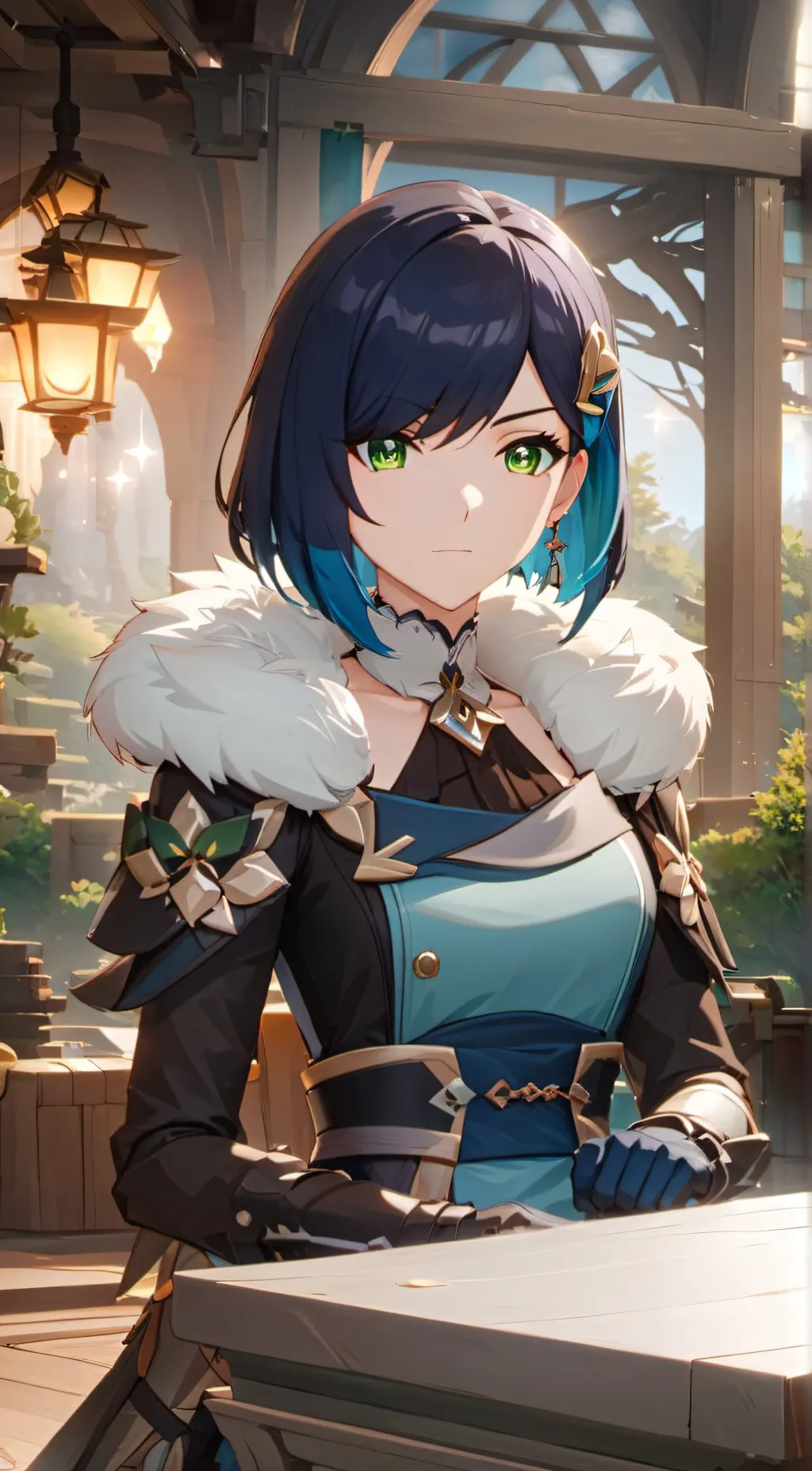 ai character: Yelan background
