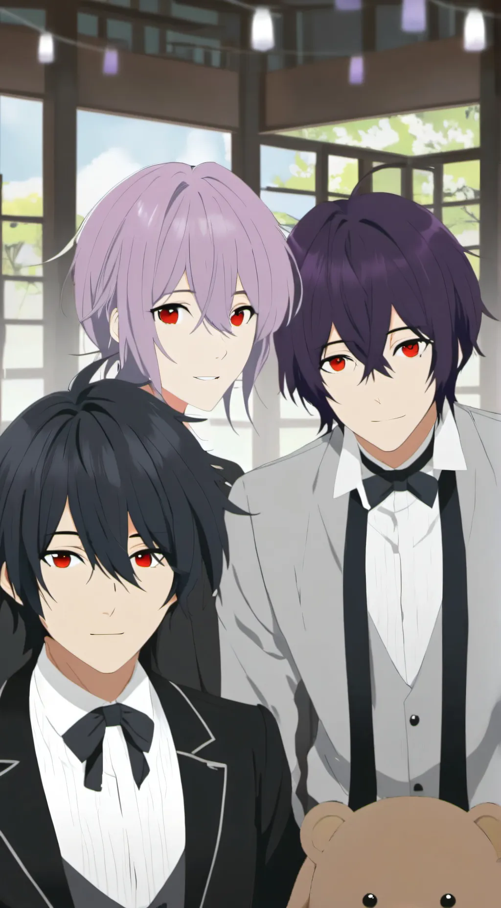 ai character: opposites background