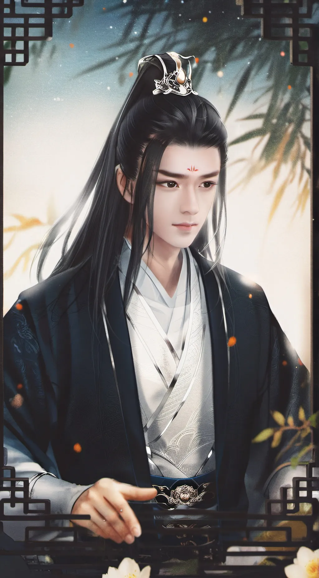 ai character: Wang You Tian background