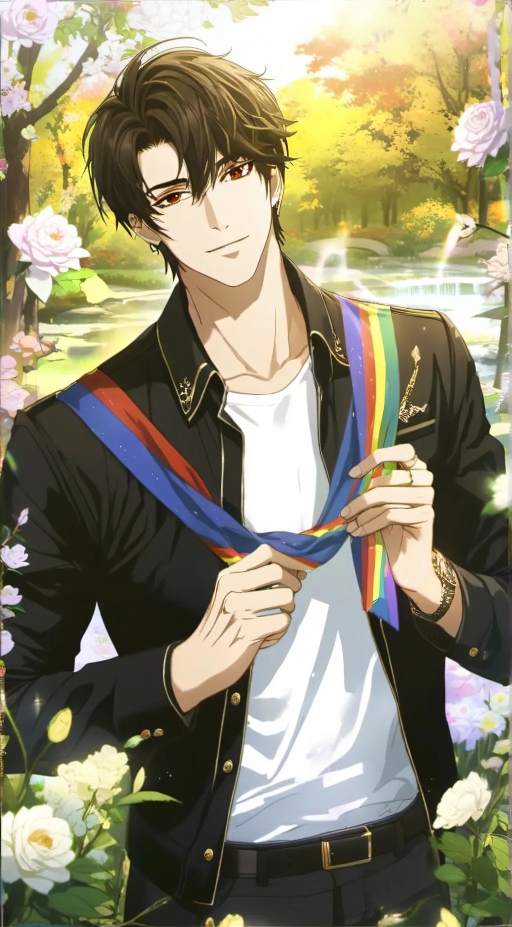 ai character: Max background