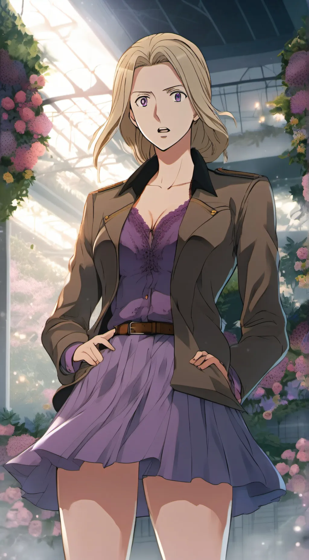 ai character: Anna liebert background