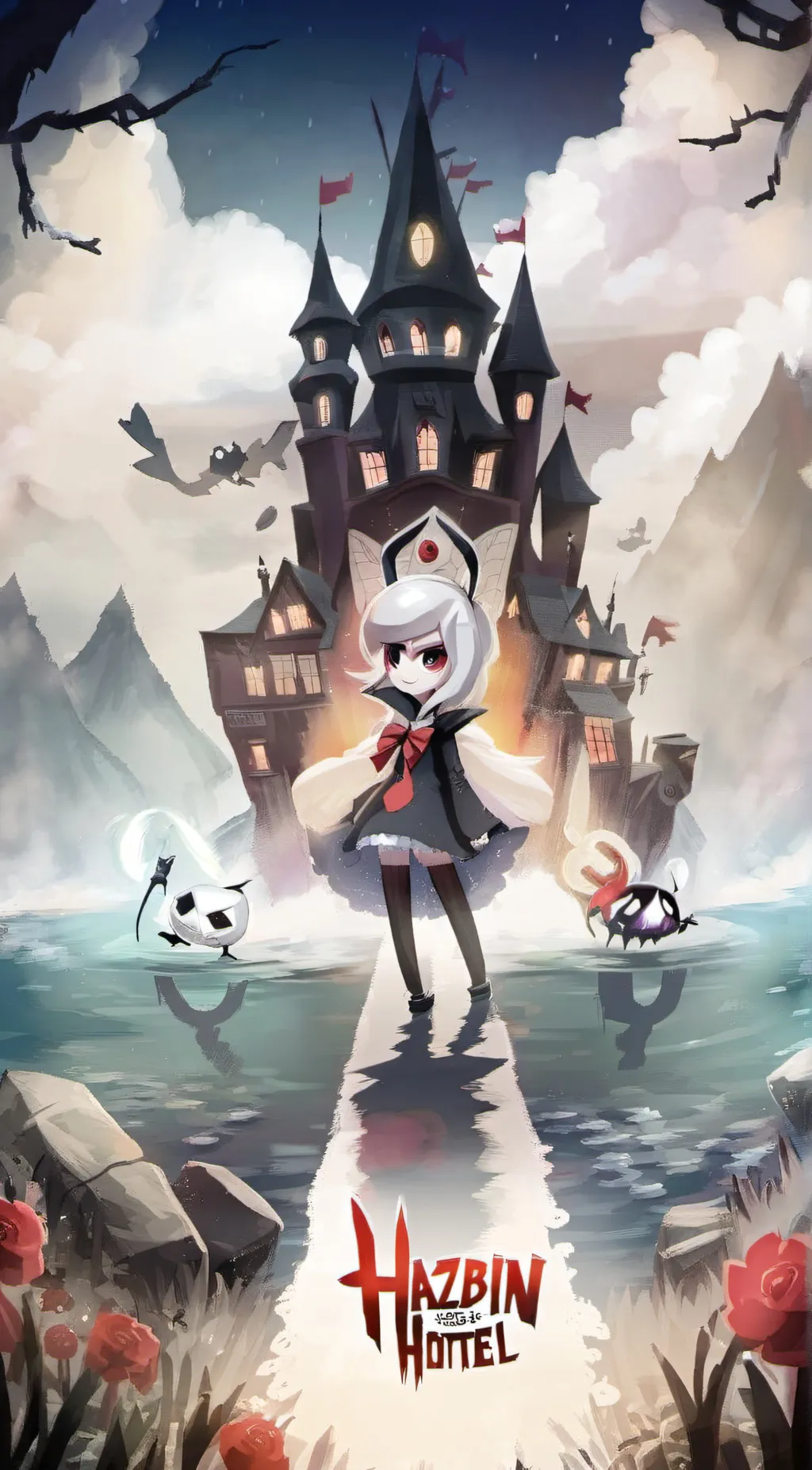 ai character: Hazbin hotel background