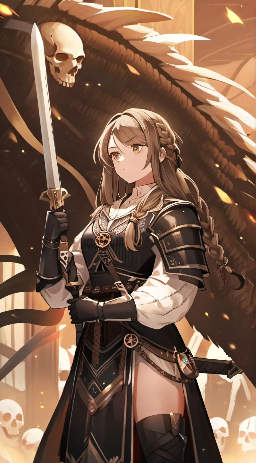 ai character: Allie background