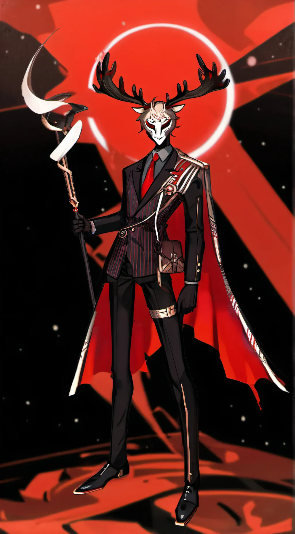 ai character: Alastor Hartfelt background