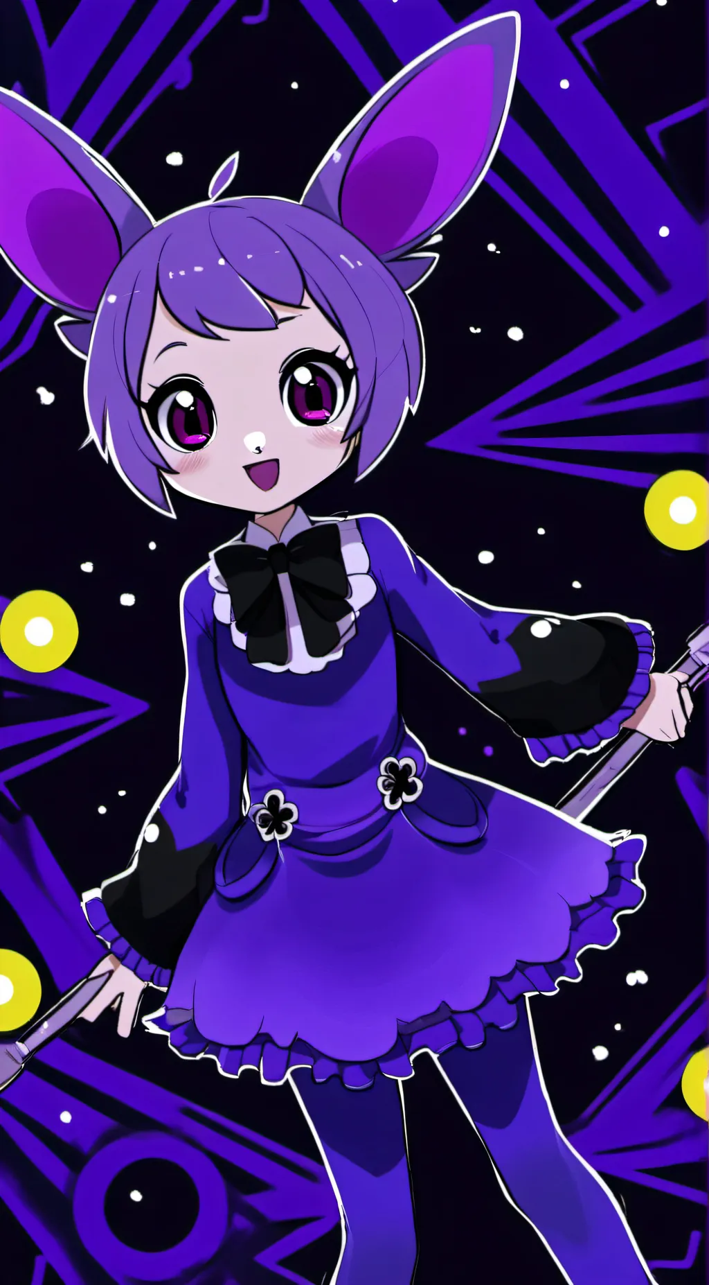 ai character: cat nap  background