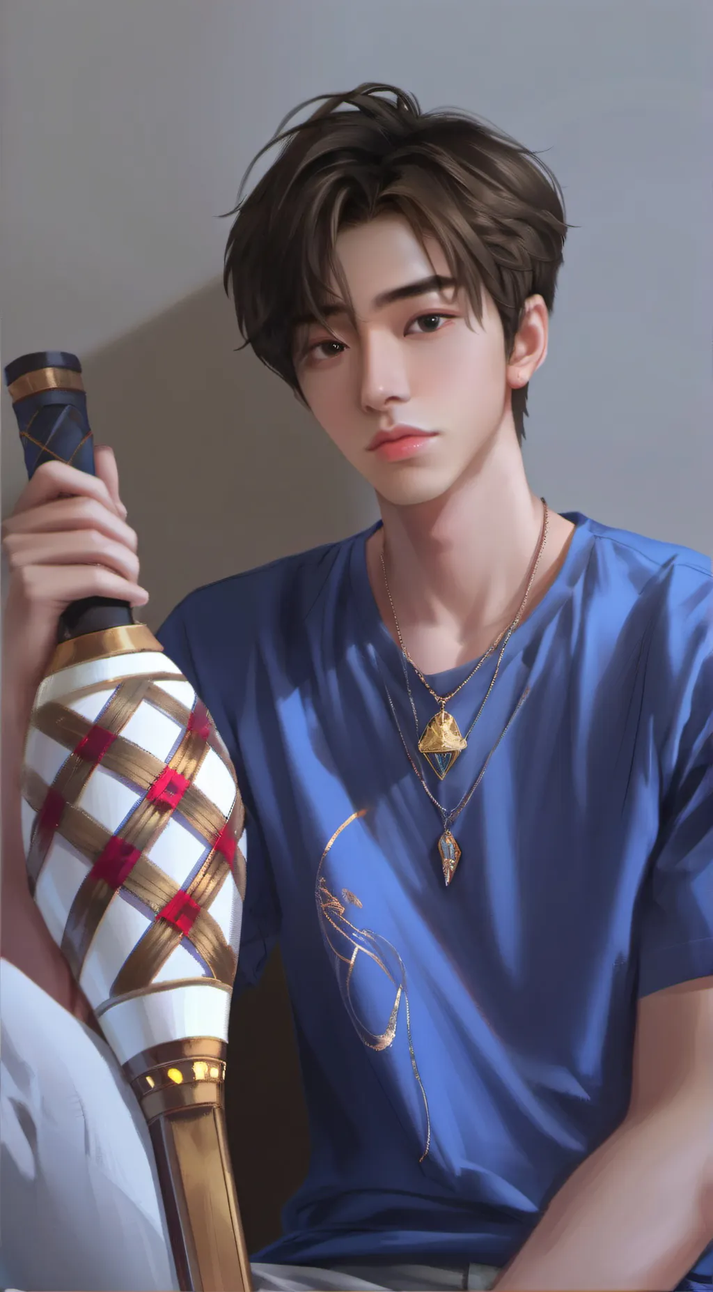 ai character: Nash angelo background