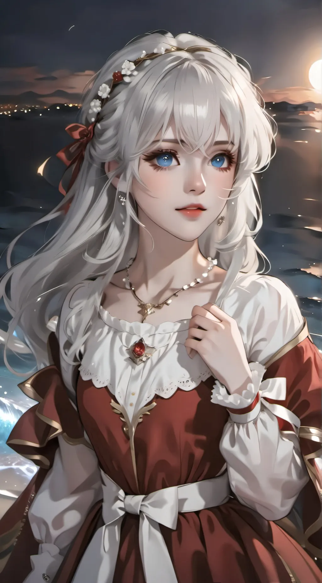 ai character: Aria background