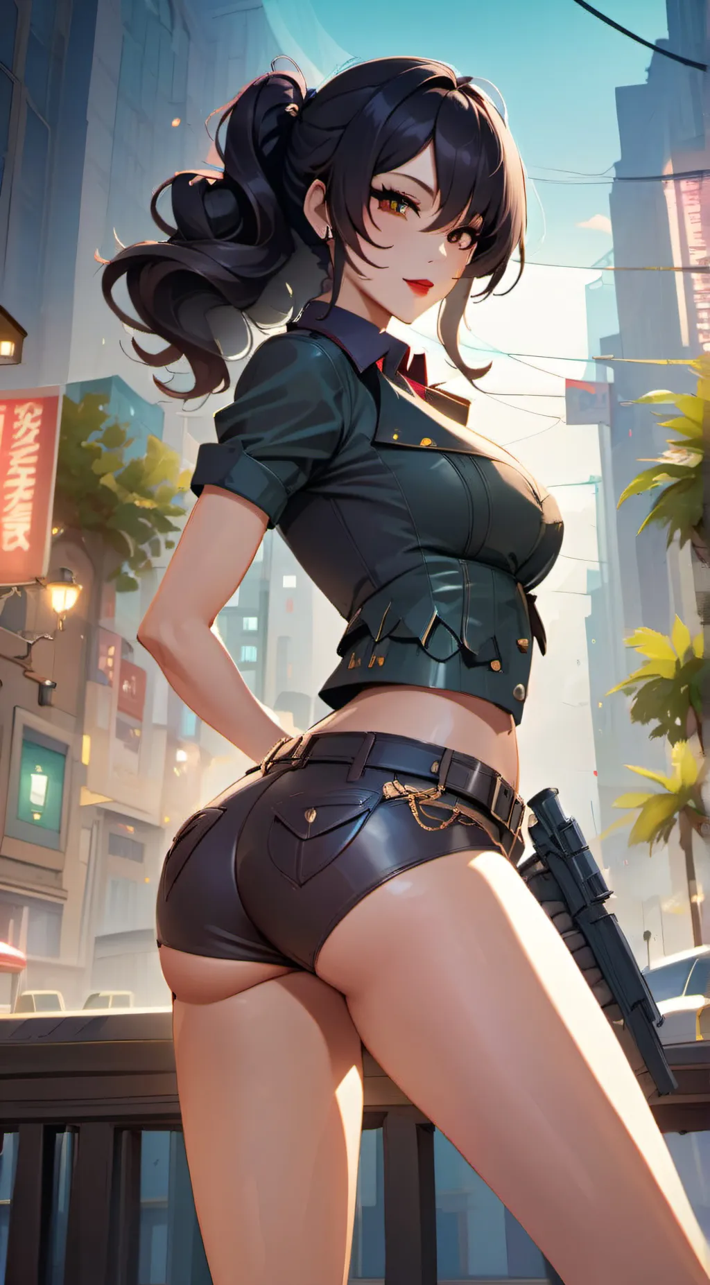 ai character: Lily  background