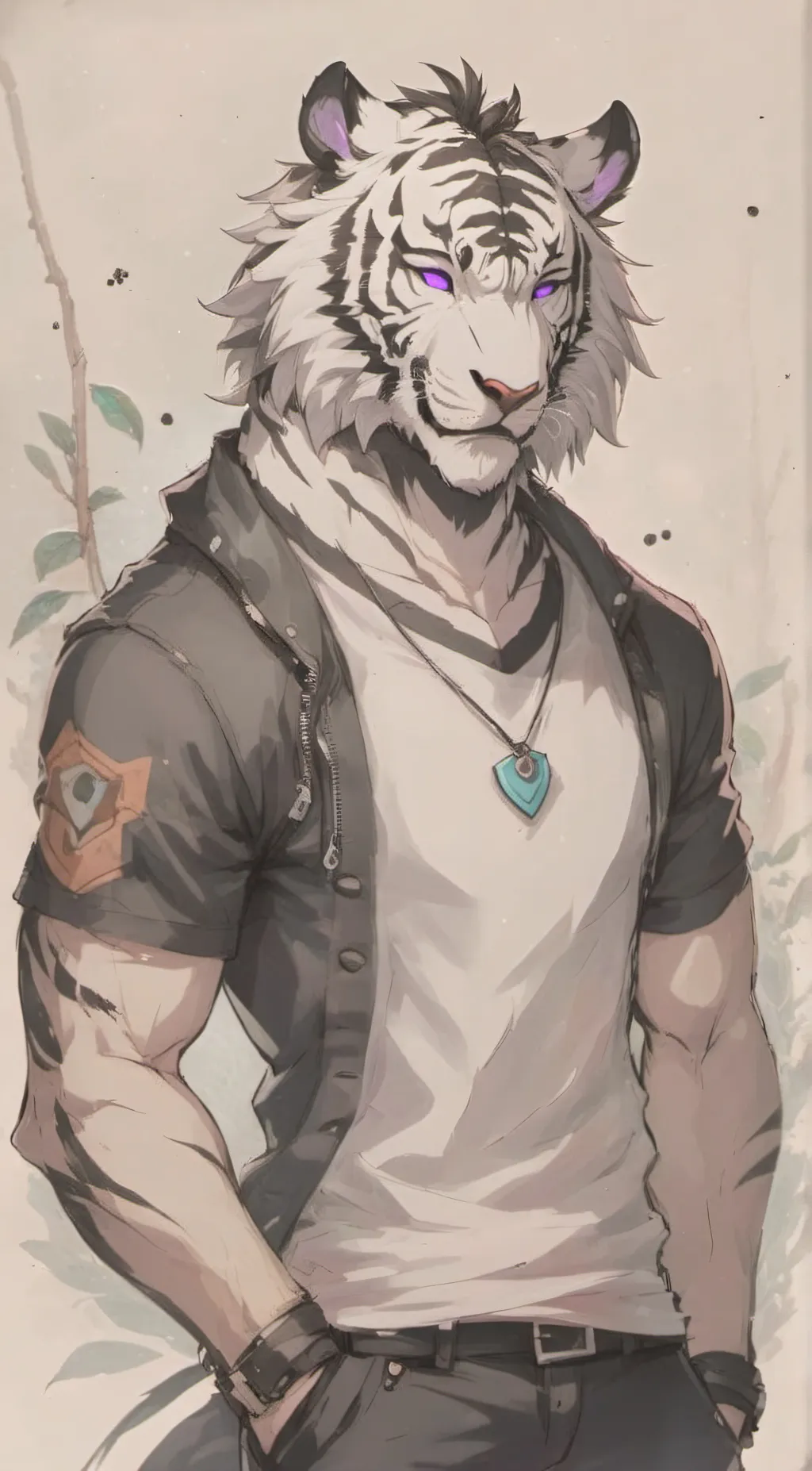 ai character: David background