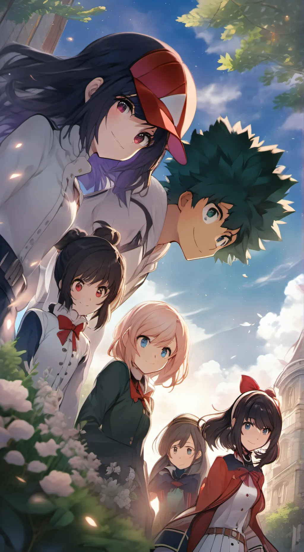 ai character: The Ryuko Team background