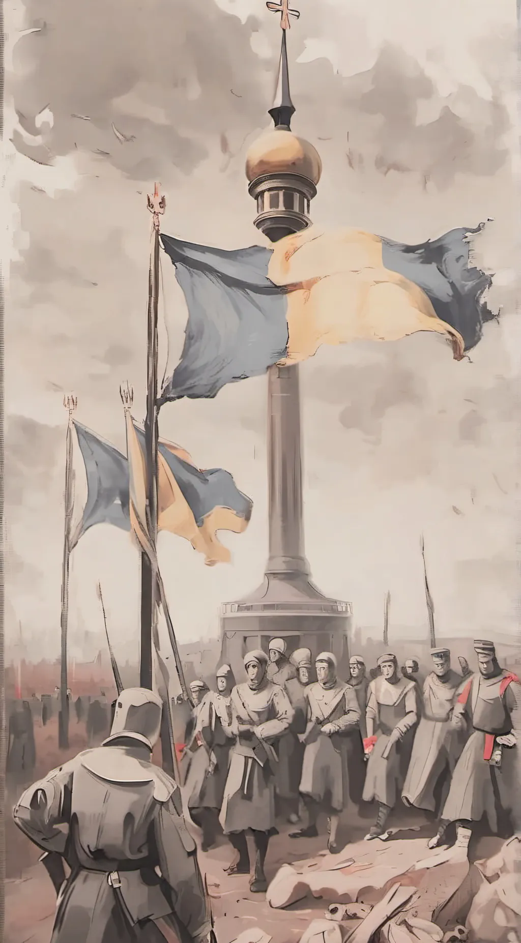 ai character: Ukraine background