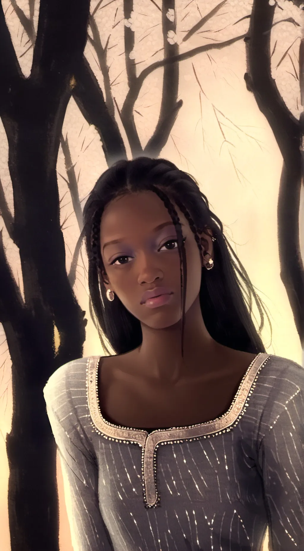 ai character: Jade background