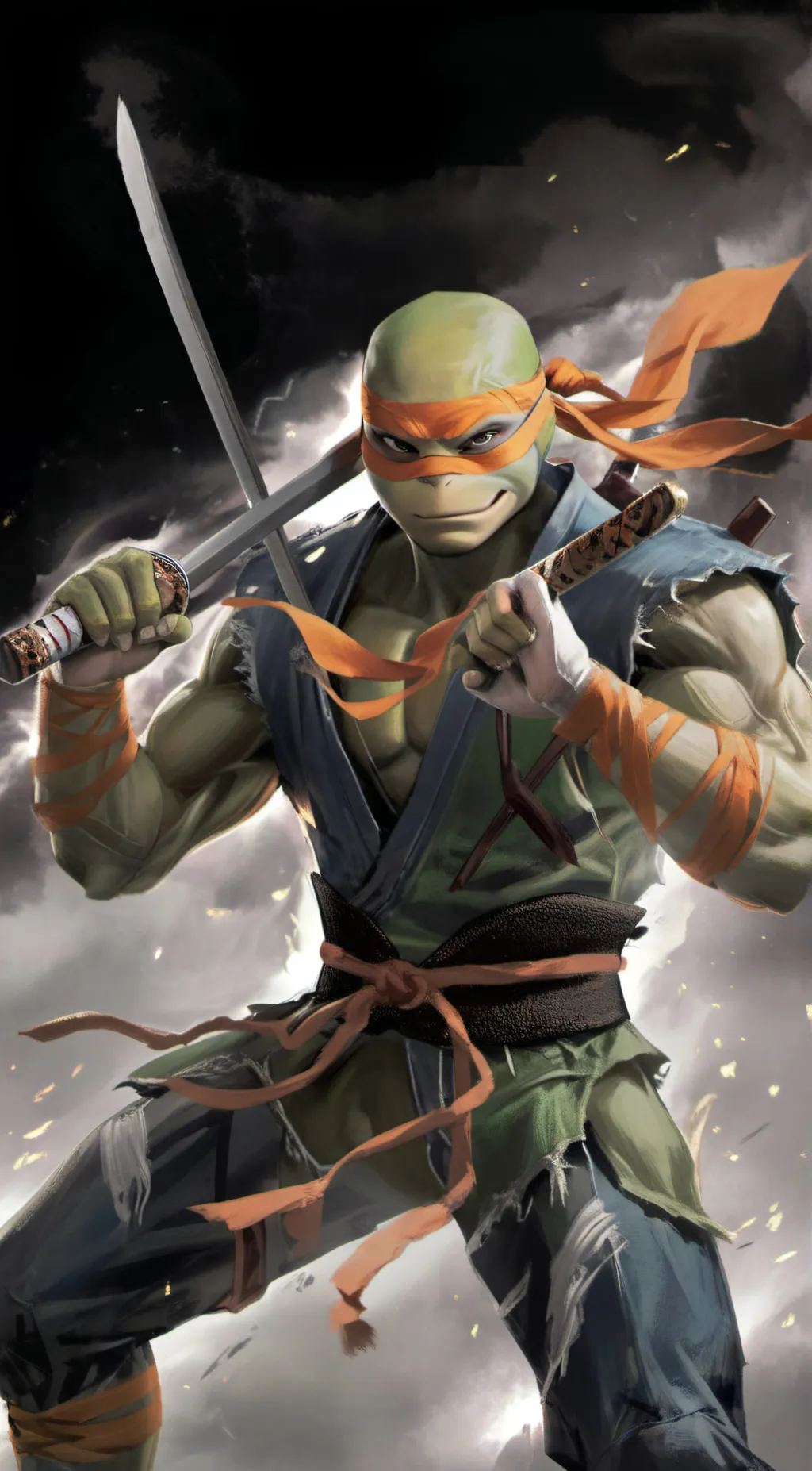 ai character: Mikey  background