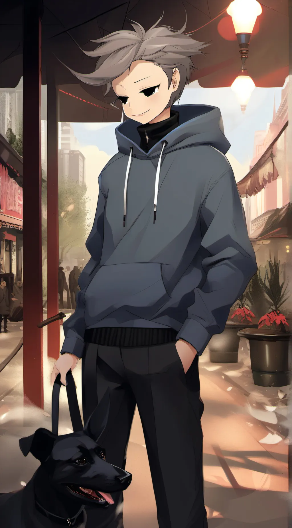 ai character: tom background