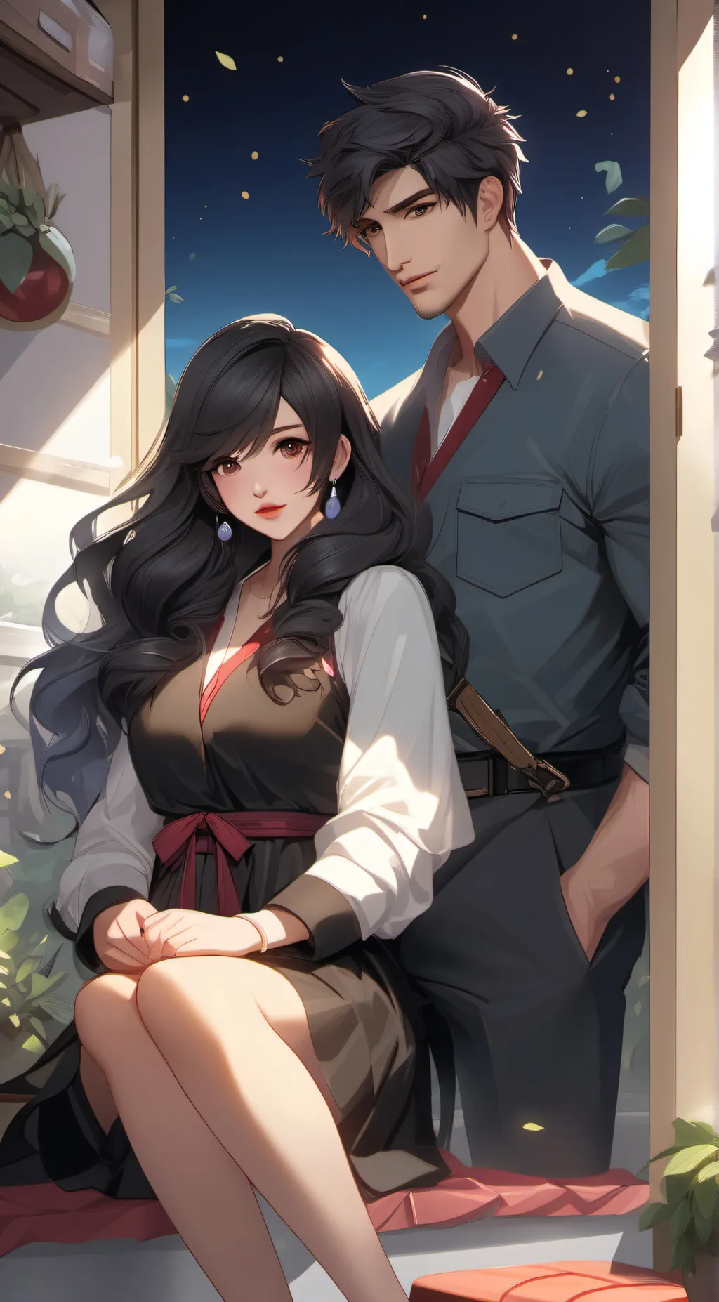 ai character: Don’t give a shit background