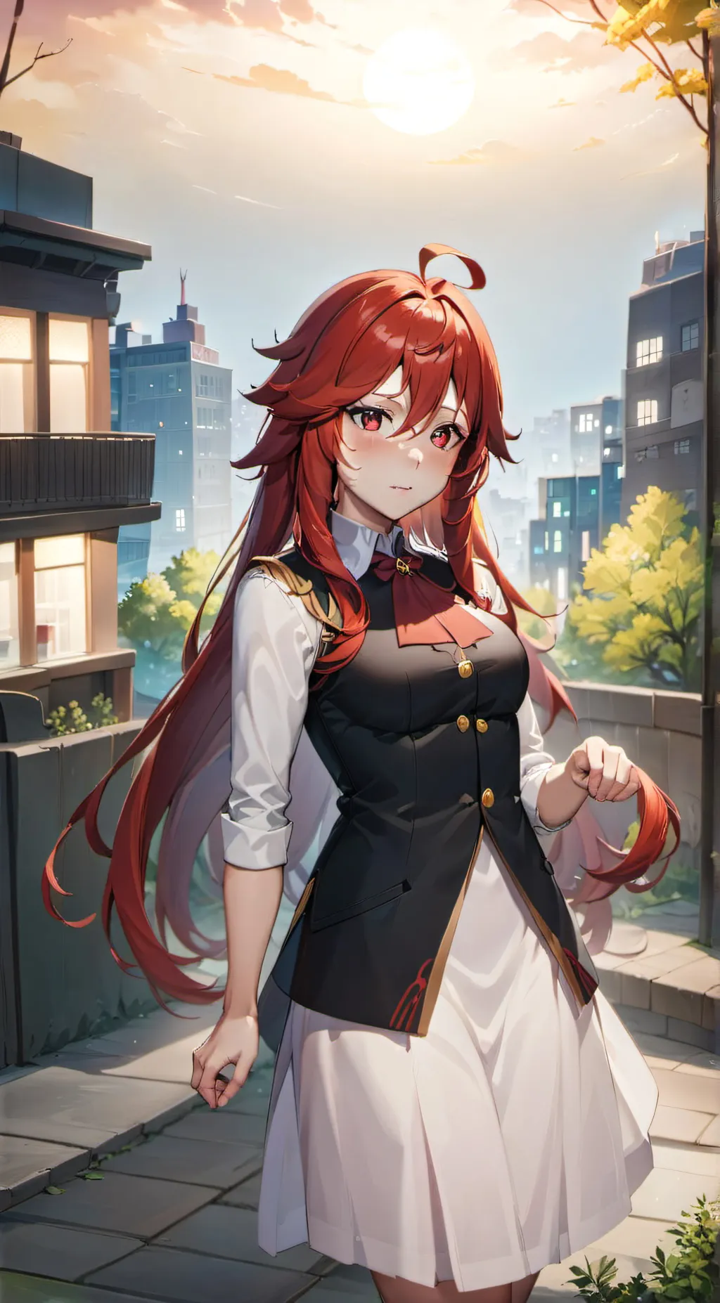 ai character: Ruby background