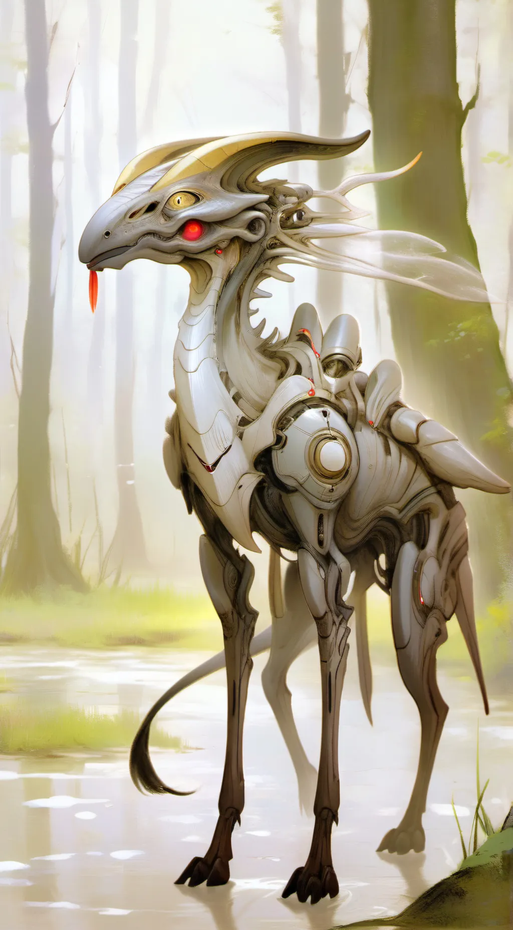 ai character: Stilt stalker background