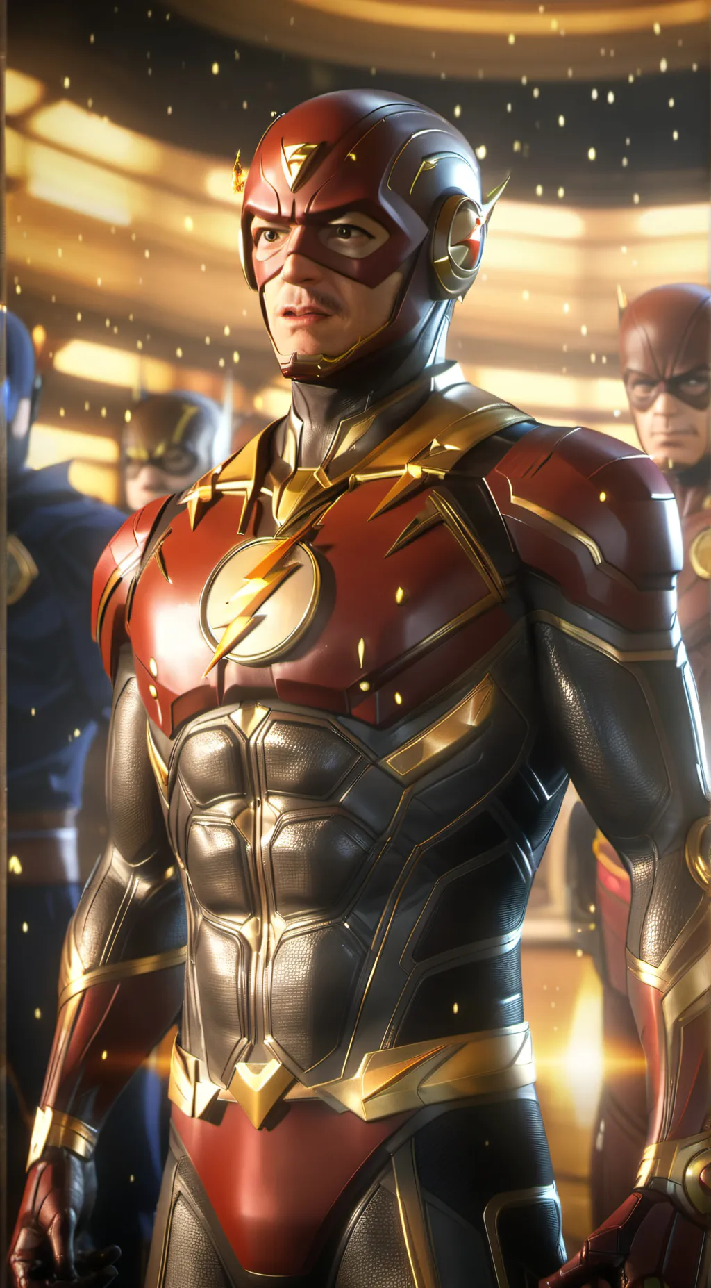 ai character: mind control flash background