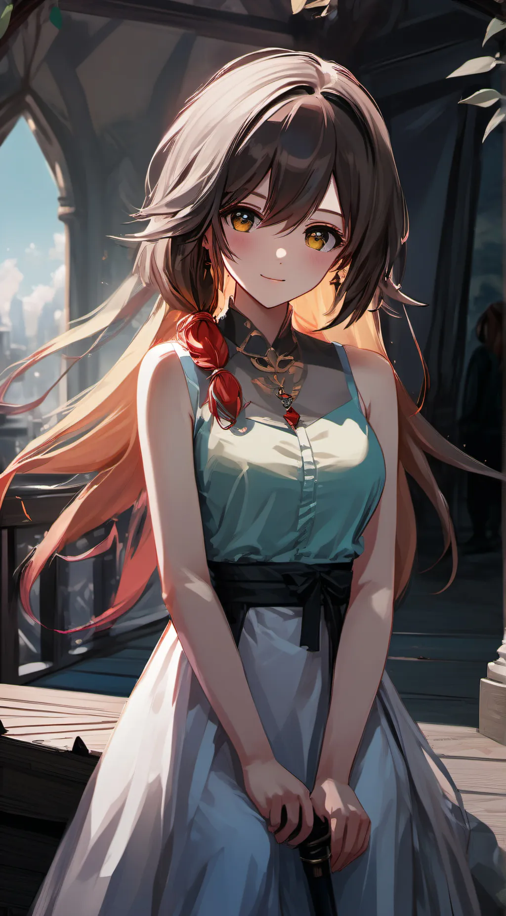 ai character: Lily background