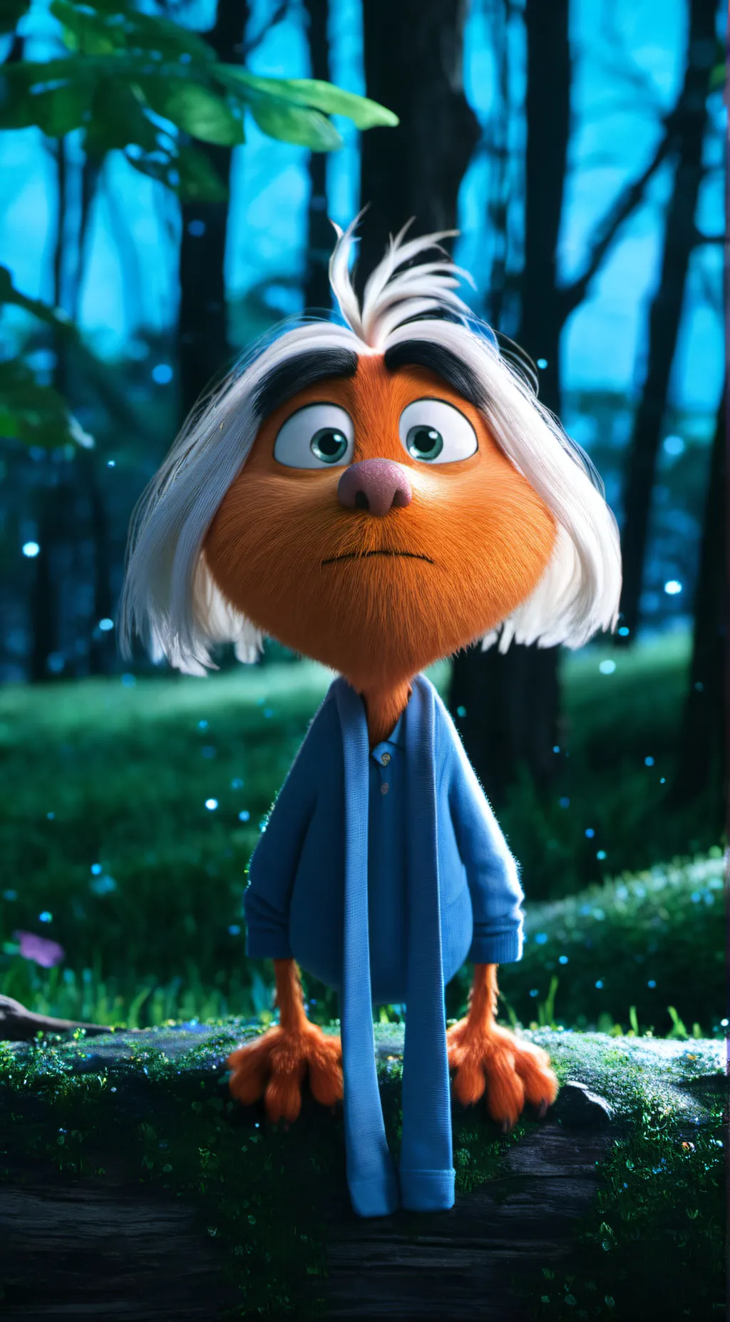 ai character: Big lorax Daddy background