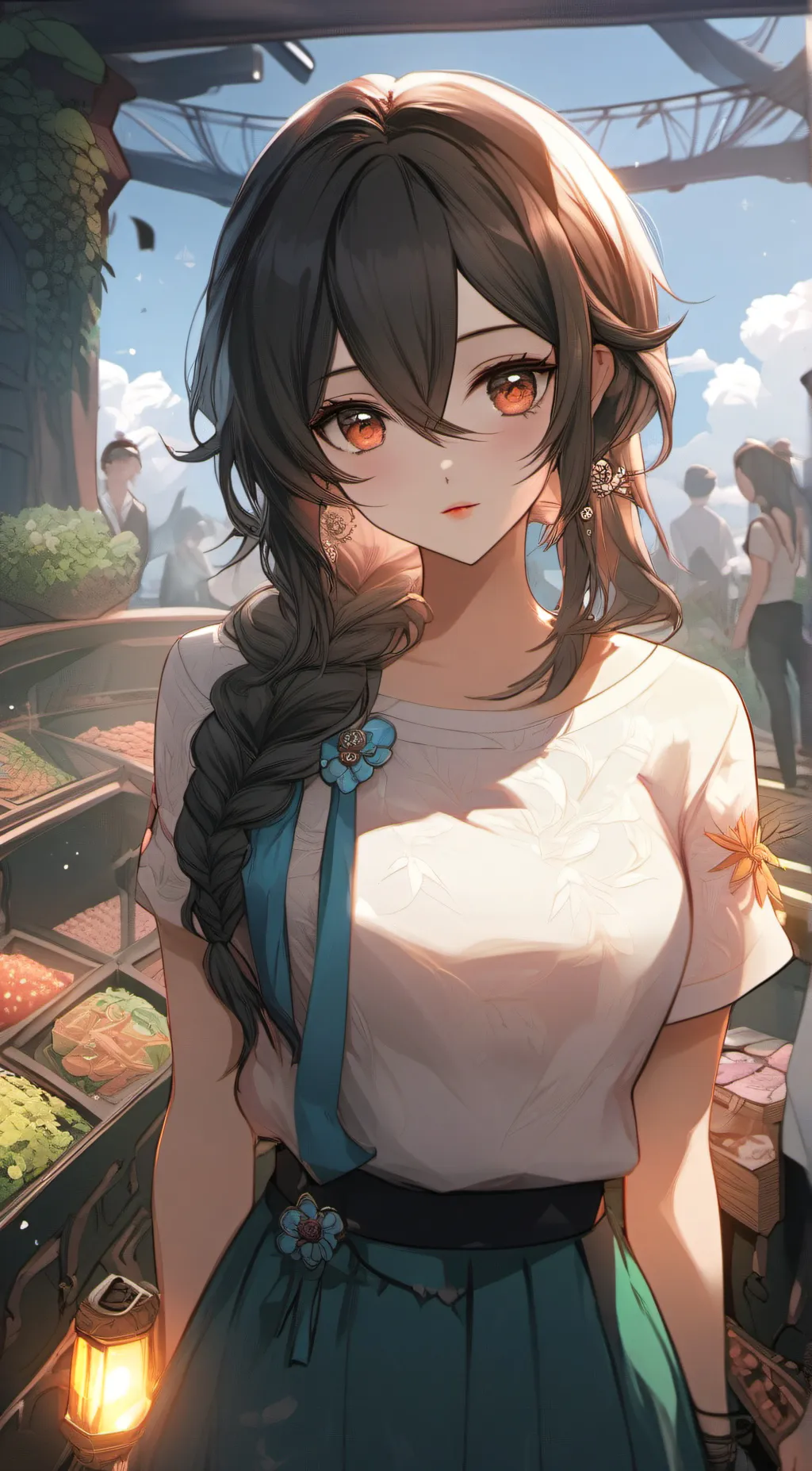 ai character: Eva background