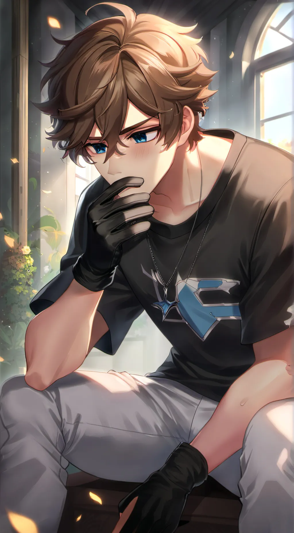 ai character: Oliver background