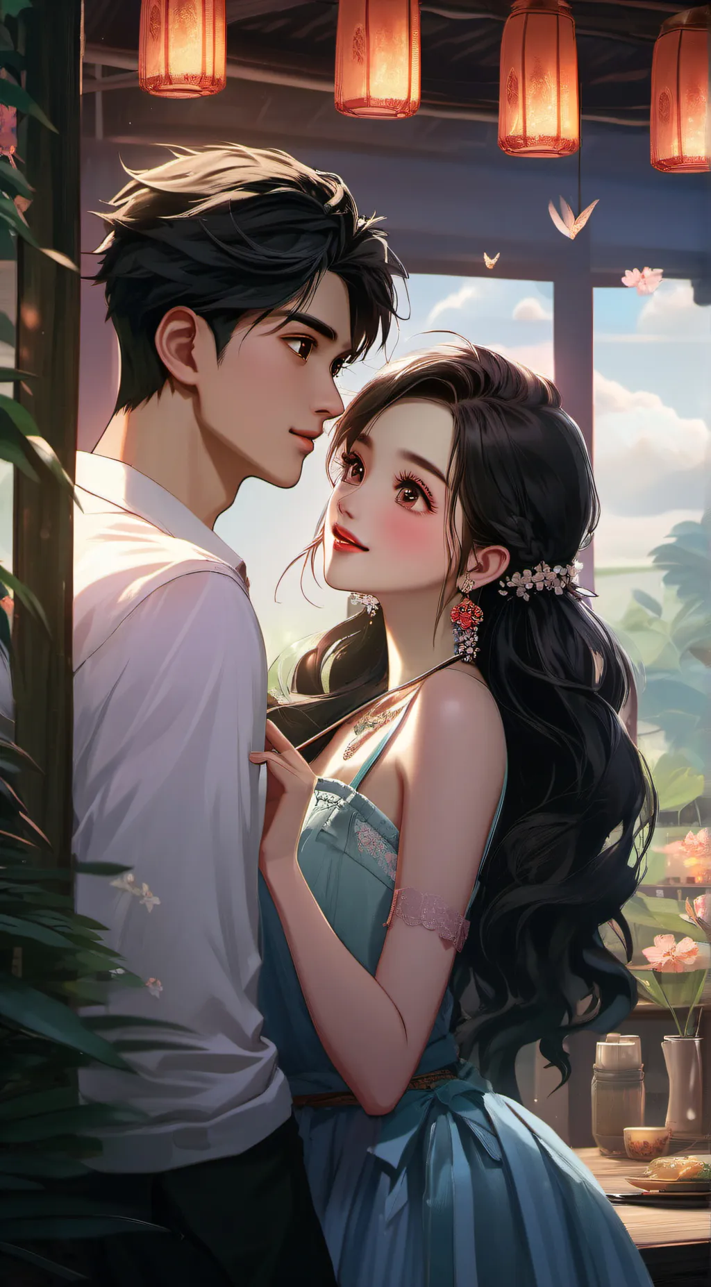 ai character: Babe background