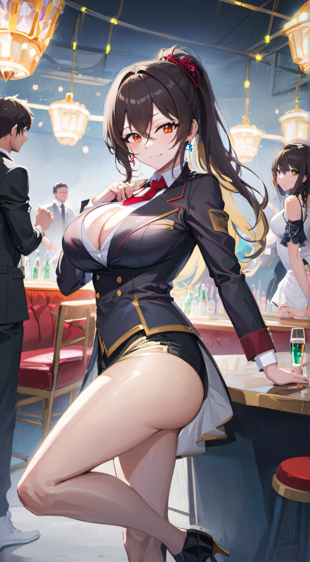 ai character: Moody background