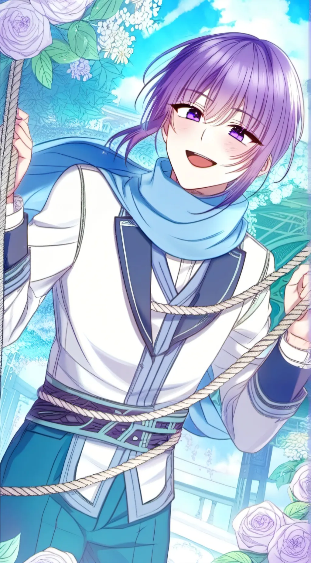 ai character: Lucas background