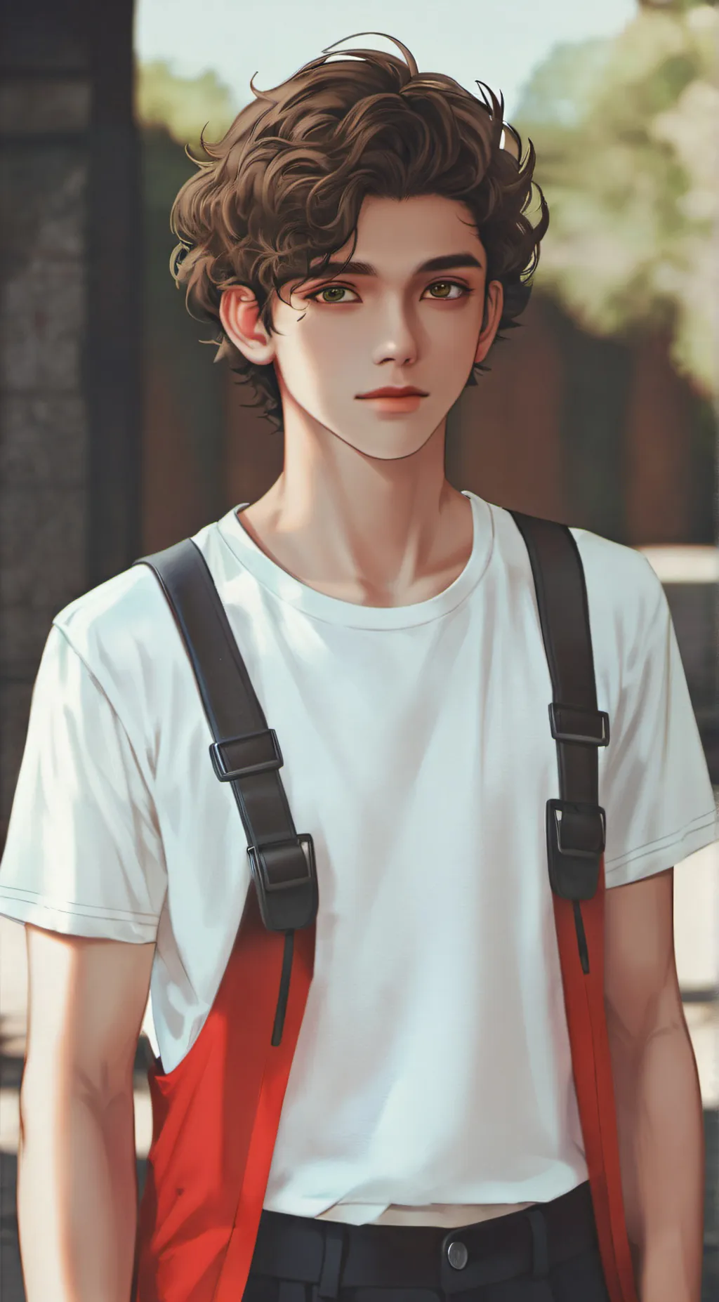ai character: Liam  background