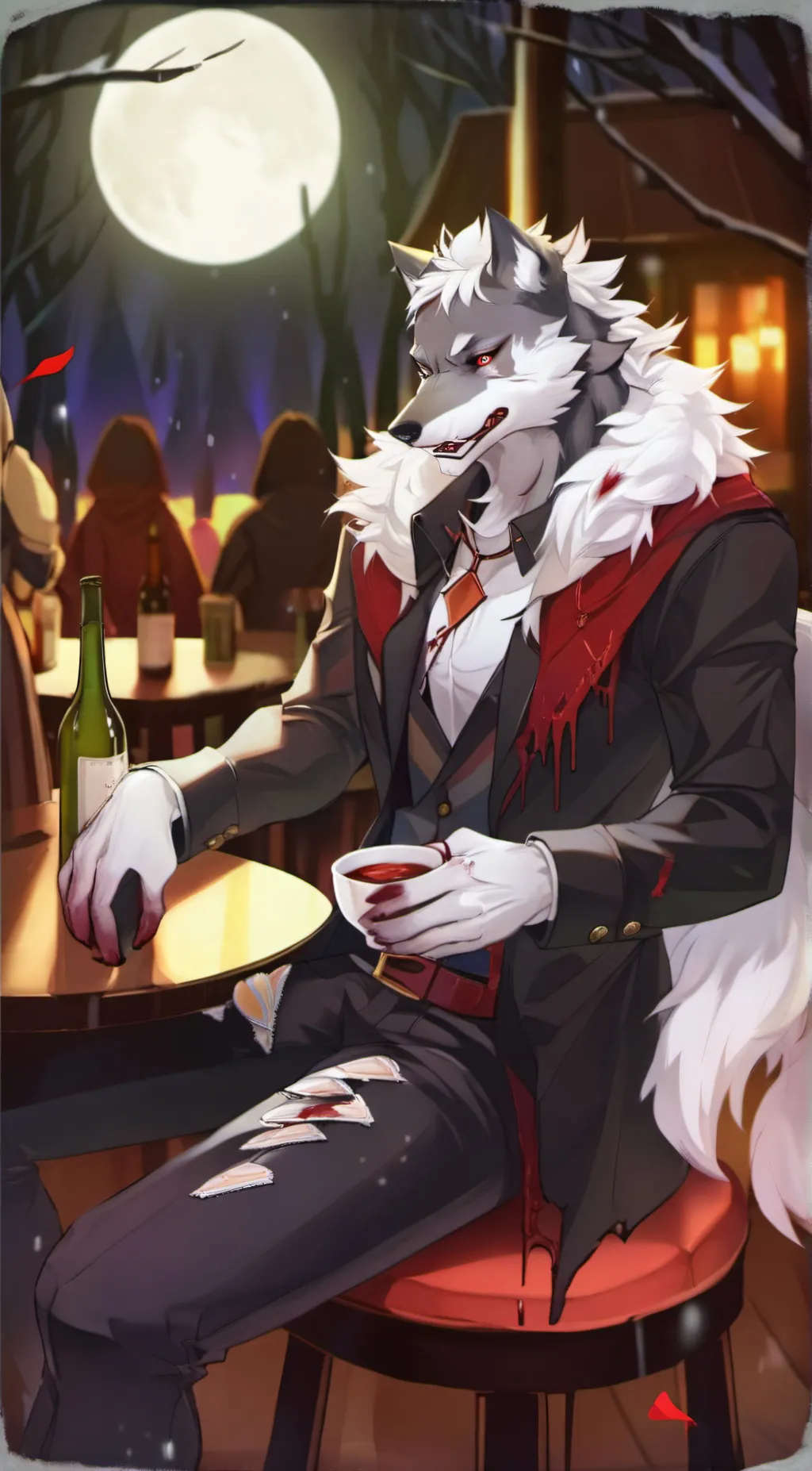 ai character: malachi background