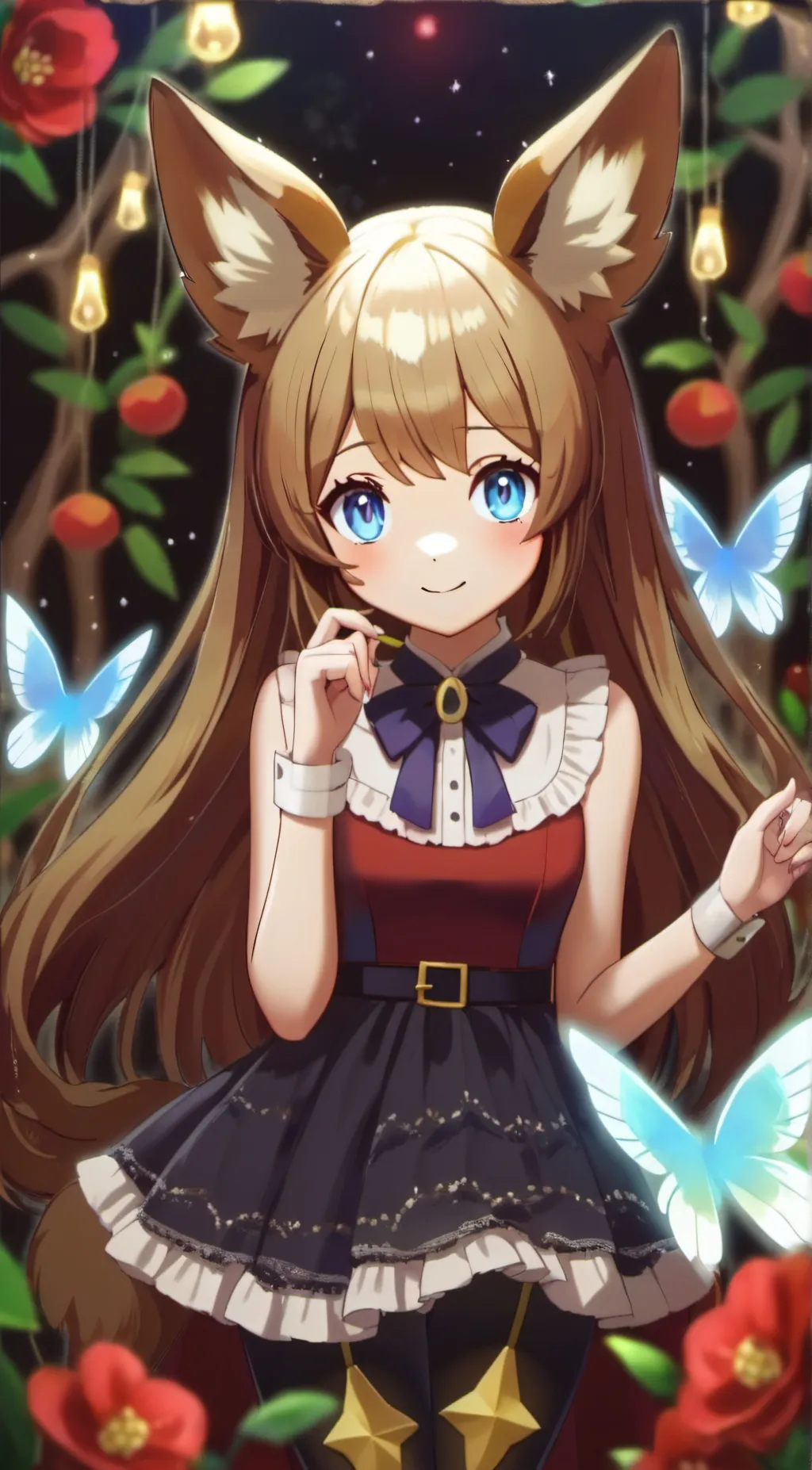 ai character: Katy background