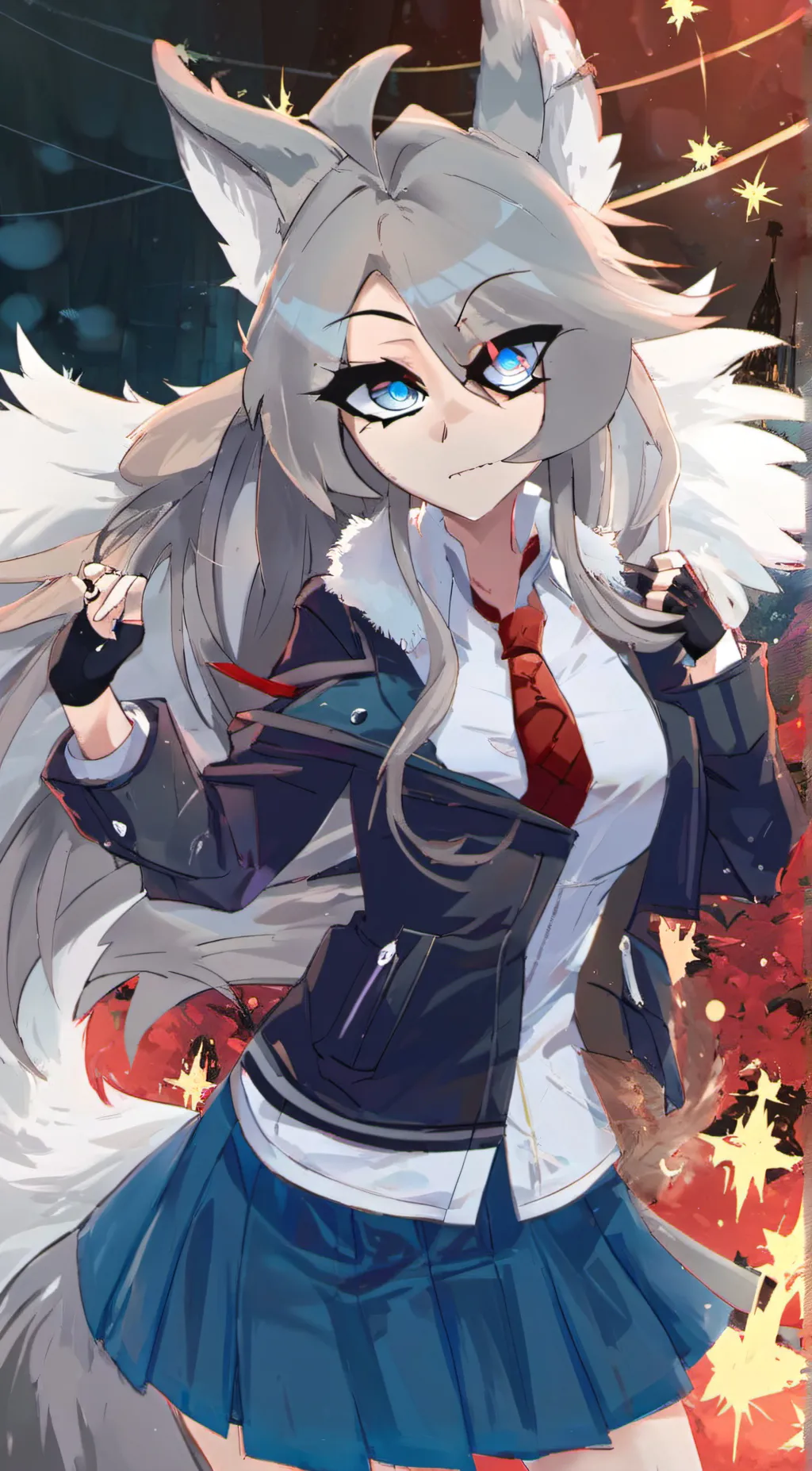 ai character: Okami background
