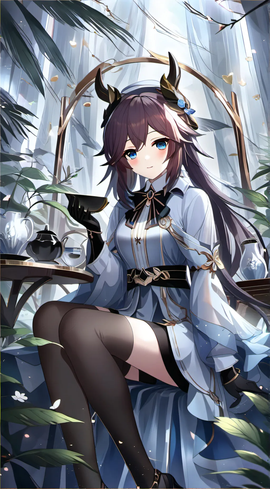 ai character: Hashiras background