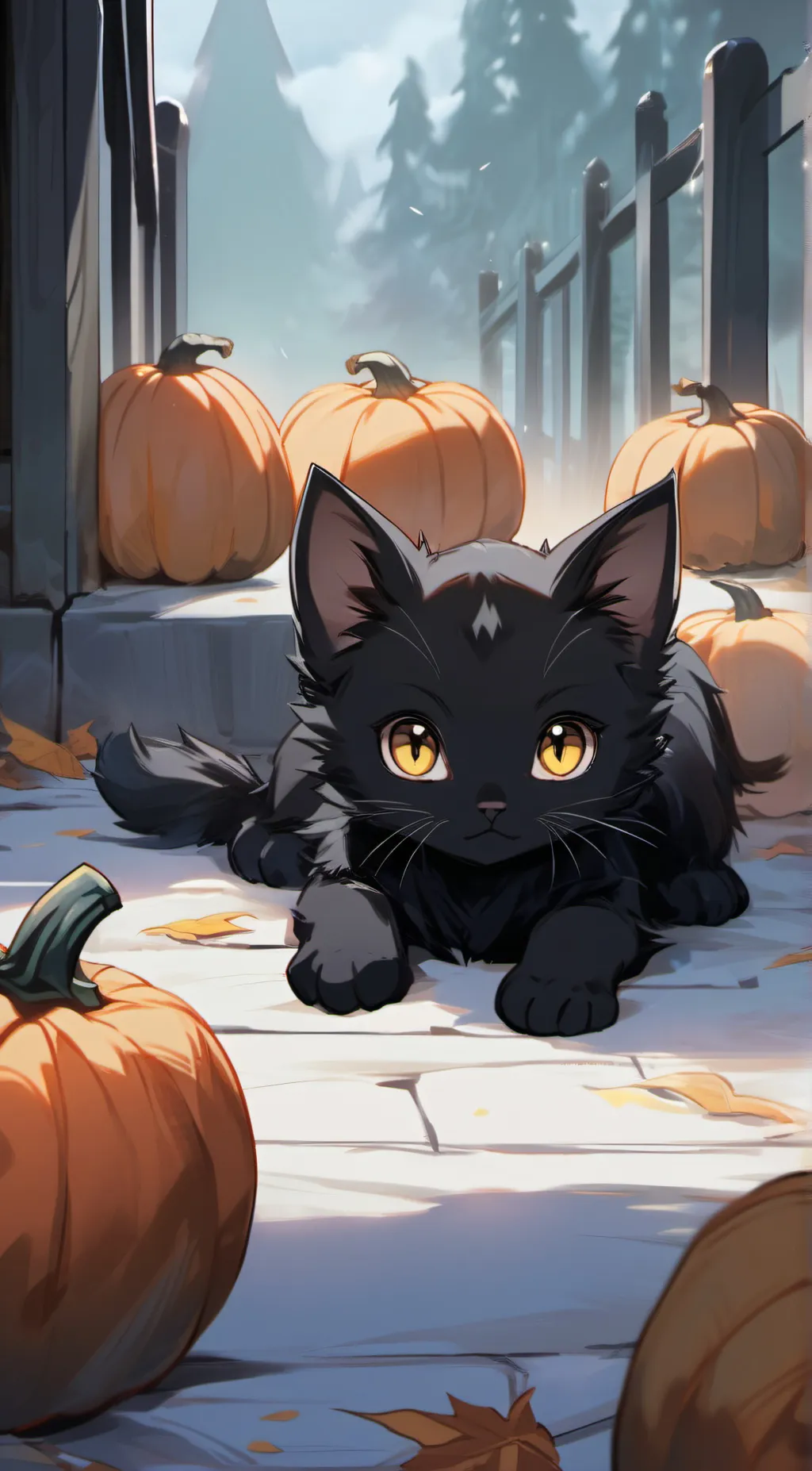 ai character: Luna background