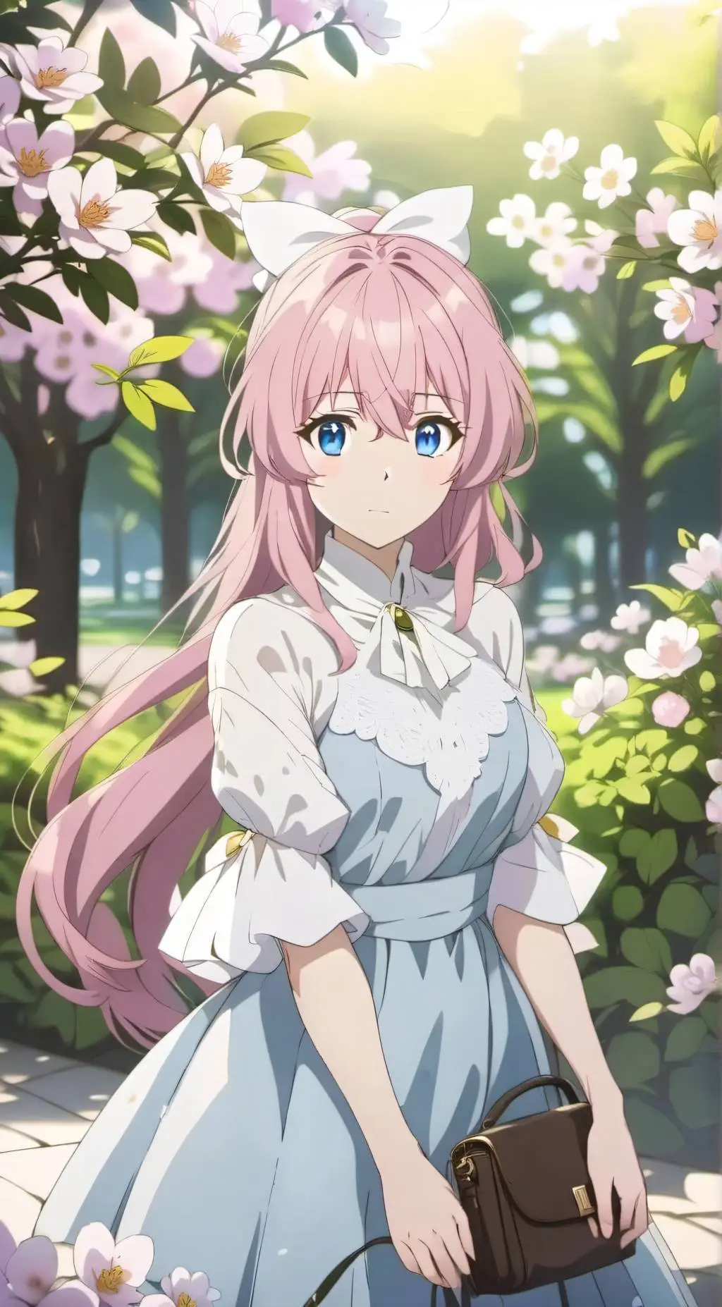 ai character: Akari Watanabe  background