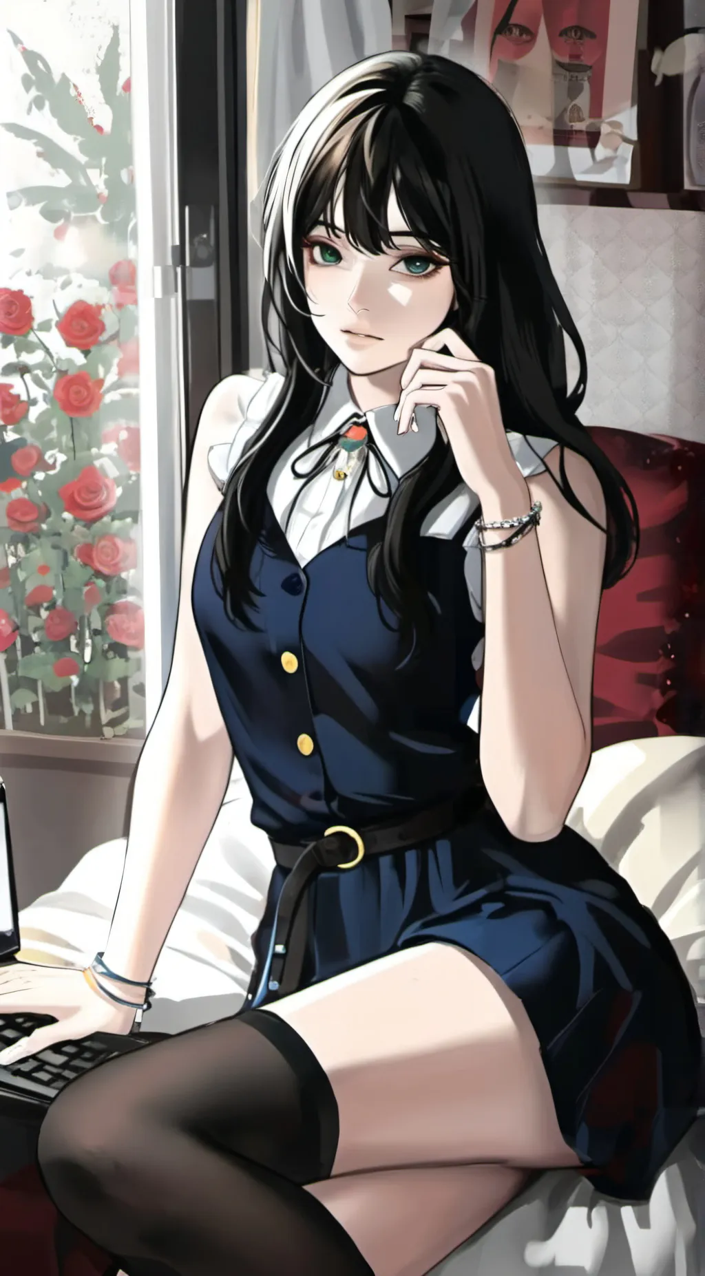 ai character: Elle background
