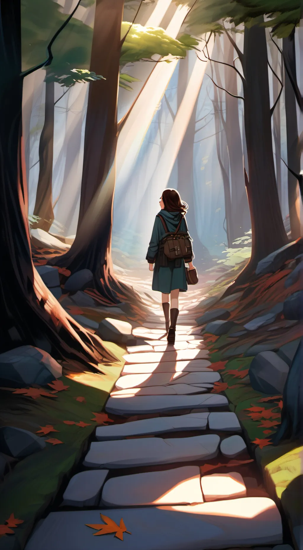 ai character: Marie background