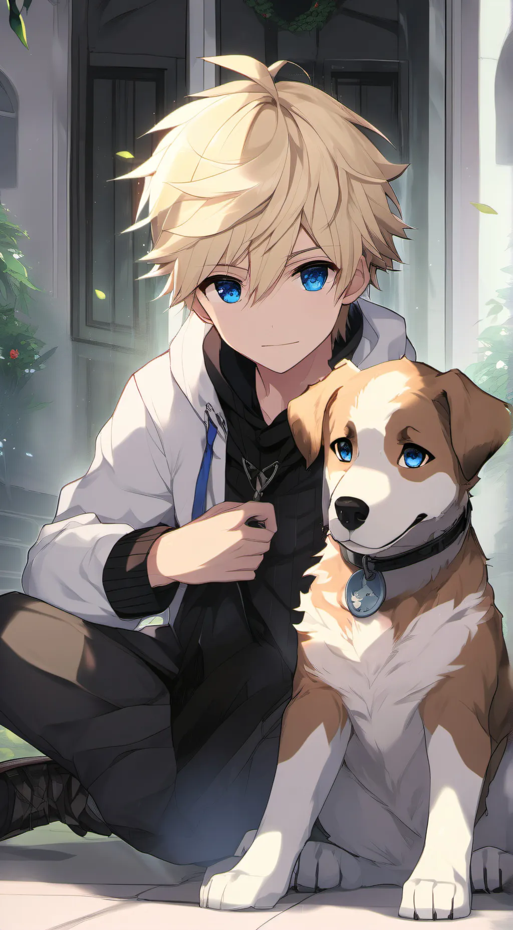 ai character: Alex  background