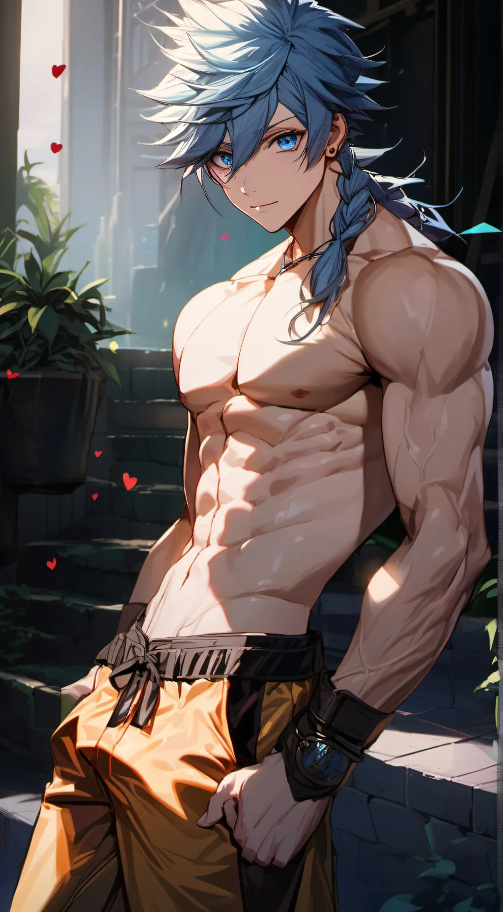 ai character: Aaron background