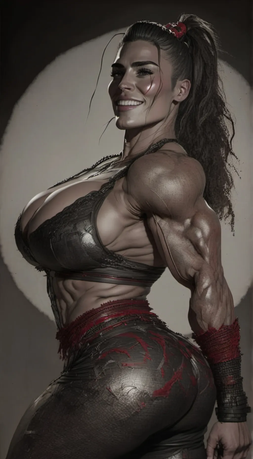 ai character: Giga Fem background