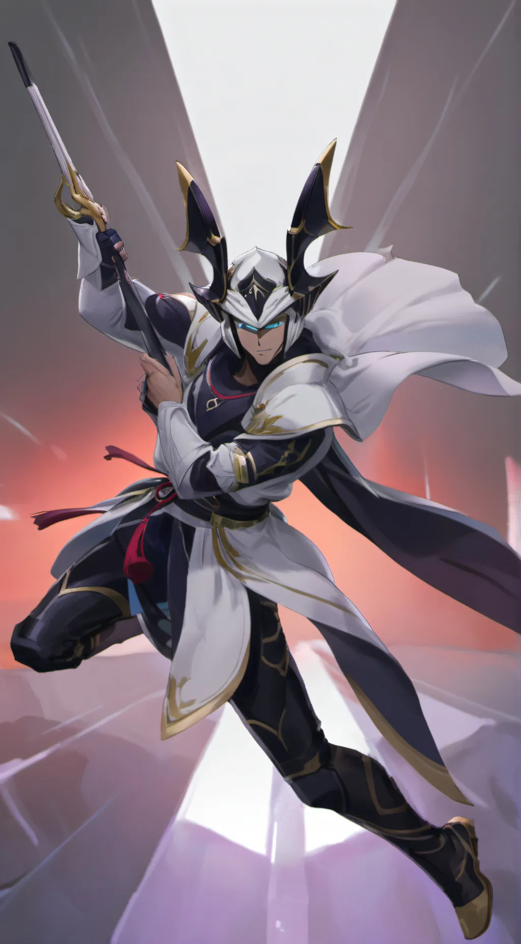 ai character: Rip indra background
