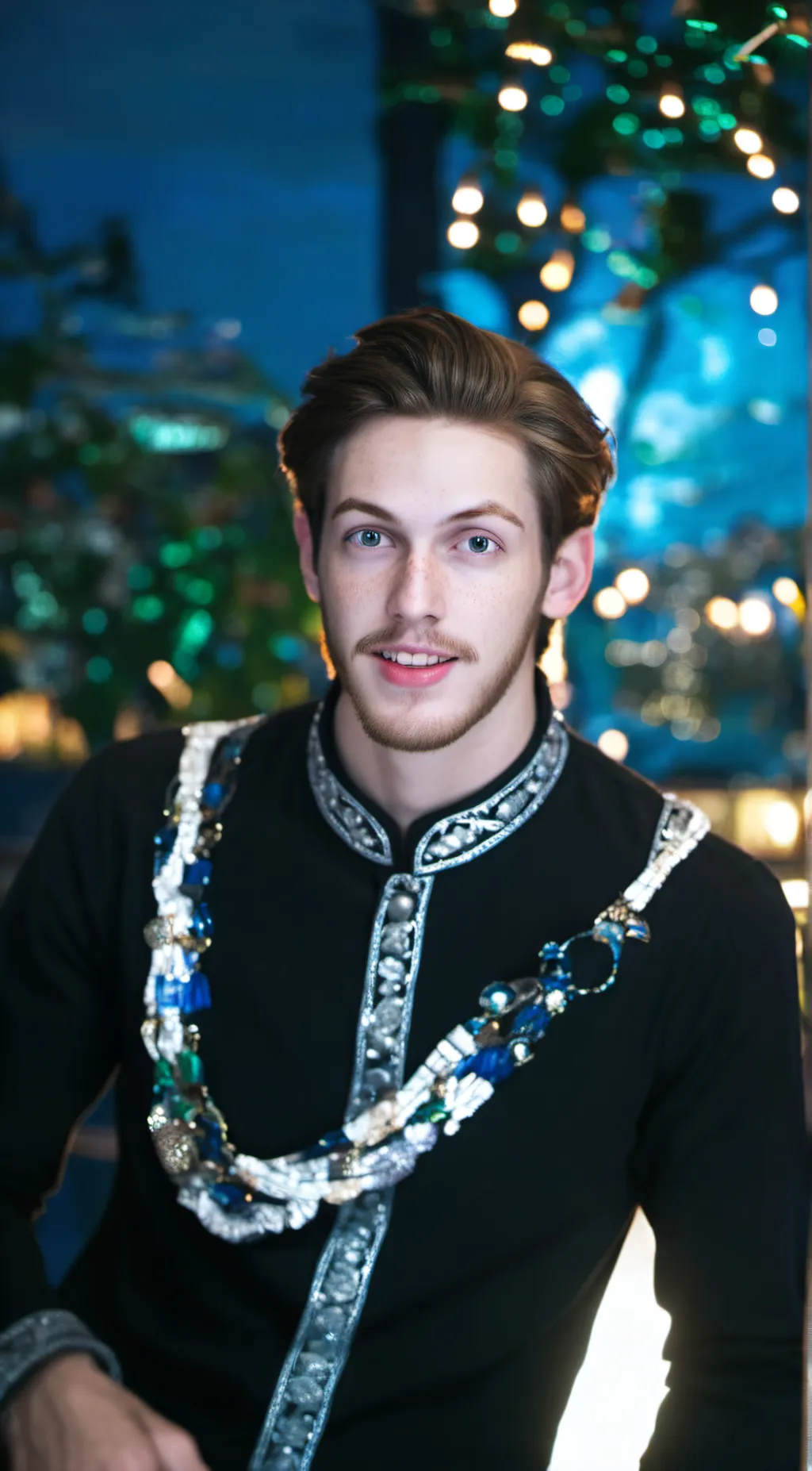 ai character: Bling Bling man background
