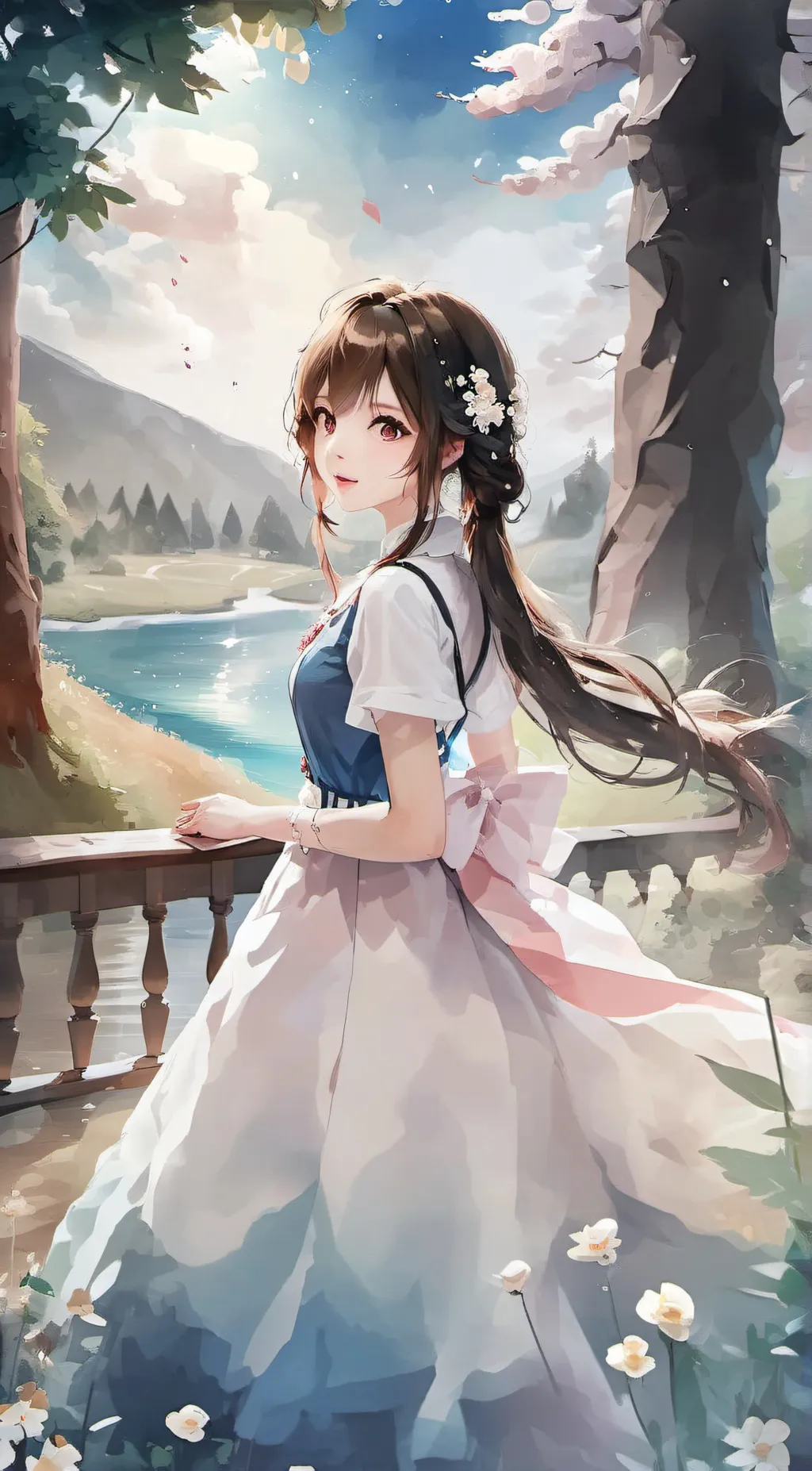 ai character: Ella background