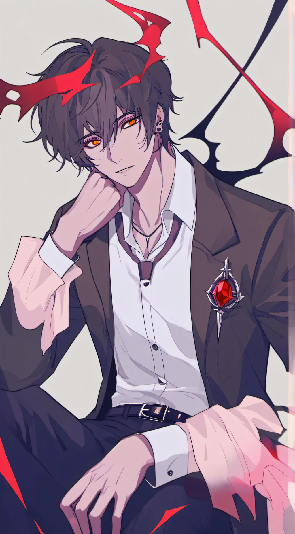 ai character: Hazem hotel background
