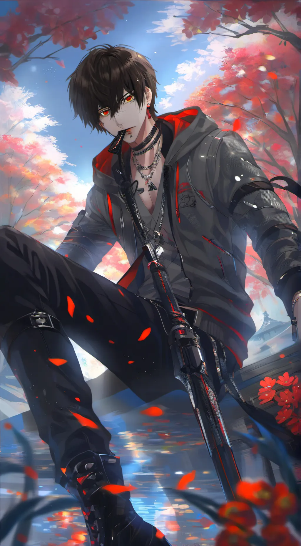 ai character: sus hot boy background