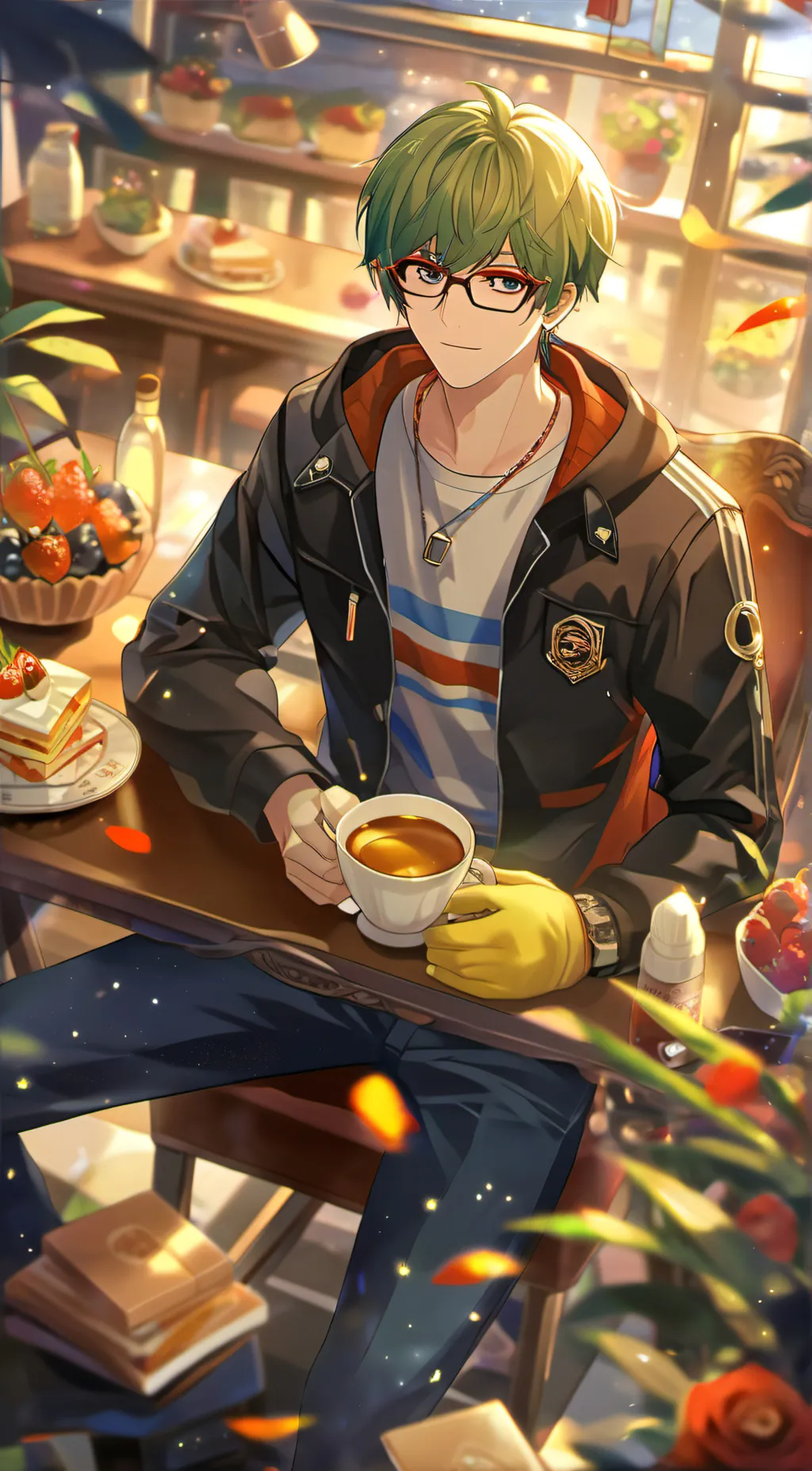 ai character: Alan background